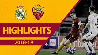 Roma 0-2 Real Madrid, Highlights UCL 2018-19