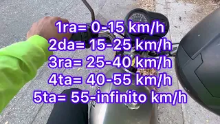 ✅COMO BAJAR LAS VELOCIDADES ✅ EN UNA MOTO ESTÁNDAR 👍