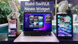 Build SwiftUI News Widget for iOS 15, iPadOS 15, macOS 12 - Intent Configurable Parameter