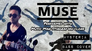 Muse - Hysteria (bass cover with Music Man Stingray HH clone)