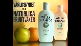 Wella shampoo balsam naturliga fruxtvaxer TV4 reklam 29 nov 1996