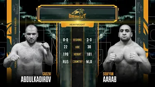 BYE 4: Гаджи Абдулкадиров vs. Суфьян Аараб | Gadzhi Abdulkadirov vs. Soufyan Aarab