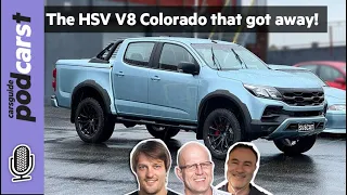 Holden V8 ute secrets revealed: HSV Colorado was in line for Corvette engine! CarsGuide Podcast #209