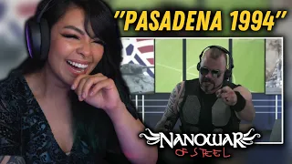 THIS MADE MY SIDES HURT! | Nanowar Of Steel - "Pasadena 1994" (feat. Joakim Brodén of Sabaton)