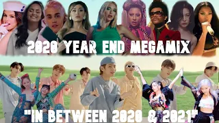 2020 Year End Pop Megamix "In Between 2020 And 2021" (150+ Song Mashup)