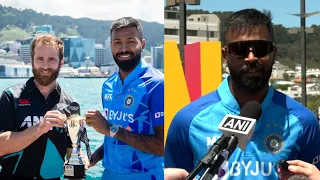 "The disappointment is there but" - Hardik Pandya media interaction from Wellington | NZ vs IND
