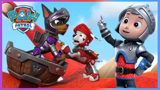 Rescue Knights Pups save Barkingburg Cast +more! | PAW Patrol | Cartoons for Kids ⭐️2H Compilation