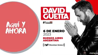 DAVID GUETTA - En vivo ARGENTINA - Movistar Arena - 6.12.2023