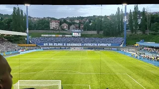 Željo - Dinamo Minsk, Grbavica