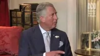 Prince Charles roasts nervous Australian interviewer
