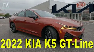 2022 KIA K5 // GT-Line // NEW LOGO // Equipment