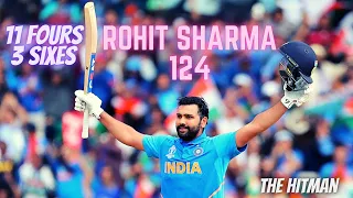 Rohit Sharma 124  | Australia vs India Highlights