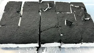 PJ Blocks🤍 topped with Charcoal Powder🖤 +Bonus Clip | ASMR