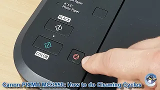 Canon Pixma MG3550: How to do Printhead Cleaning and Deep Cleaning Cycles and Improve Print Quality