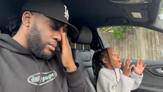MALIYA TURNS 7 AND TAKES CONTROL OF THE CAR VIDEOS WITH DAD