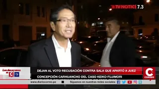 DEJAN AL VOTO RECUSACIÓN CONTRA SALA QUE APARTÓ A JUEZ CONCEPCIÓN CARHUANCHO DEL CASO KEIKO FUJIMORI