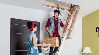 How do loft ladders work? Take a look