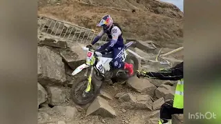 Billy Bolt wins Rd 2 of The British Extreme Enduro Championship at Cowm Quarry