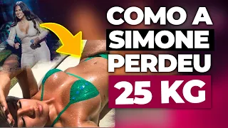 TUDO SOBRE A DIETA QUE QUEIMOU 25KG DA CANTORA SIMONE - processou famosas