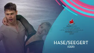 Hase/Seegert (GER) | Pairs FS | Skate Canada International 2021 | #GPFigure