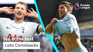 10 INCREDIBLE last-minute winning comebacks!