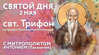 Святой дня. 2 мая. Святитель Трифон, патриарх Константинопольский.