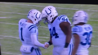 Folk Hero Pat McAfee Mic'd Up Sticks A Punt - Colts vs Jets 12.5.16