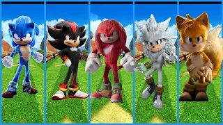 Sonic 🆚 Shadow 🆚 Knuckles 🆚 Silver 🆚 Miles Prower 🎶 Who is the Best? - Eps.16