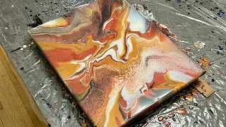 WOW! Shimmering NEW Metallics! Collaboration with Meeden Art! | Acrylic Pouring for Beginners