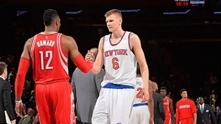 Dwight Howard Throws Down Ridiculous Alley-Oop over Porzingis