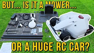 I Never Mow The Lawn Anymore! MAMMOTION LUBA AWD 5000 LAWNMOWER ROBOT Unboxing and Review PART 1