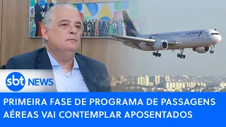 Voa, Brasil: primeira fase de programa de passagens aéreas vai contemplar aposentados
