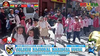 COLEGIO MARISCAL SUCRE - GRAN FARANDULA NIVEL PRIMARIO, DANDO INICIO A SUS 150 ANIVERSARIO 2024