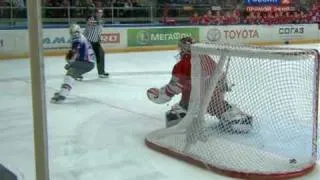 [51] KHL 2009/10 Spartak 5-4[SO] Ska