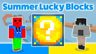 Minecraft SUMMER Lucky Block Race