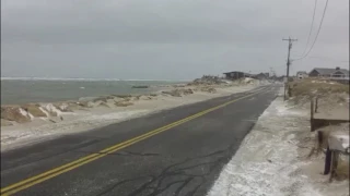 Time lapse of coastal flooding - Dennis MA Feb 13, 2017