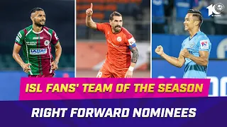 Fans' Team of the Season Nominees | Right Forward | ISL 2023-24