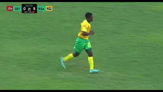 Siyabonga Mabena | Player of the Match | Seychelles 🇸🇨 0 - 11 SA 🇿🇦| U17 AFCON COSAFA Qualifiers