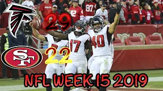 Falcons vs 49ers 2019 Highlights | Week 15 NFL Highlights