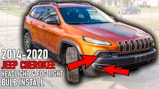 2014-2020 Jeep Cherokee Headlight & Fog Light Installation