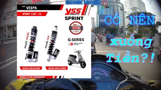 ĐÁNH GIÁ PHUỘC YSS cho Vespa Sprint | Cần Giờ Tour