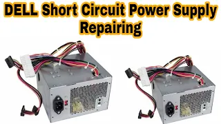 How To Fix DELL Short Circuit Computer Power Supply Repair