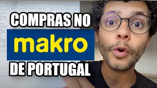 Como é o MERCADO em PORTUGAL: Visita no MAKRO