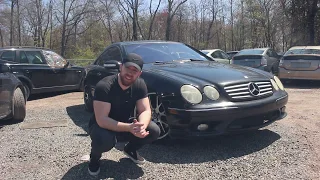 I bought cheapest Mercedes CL55 AMG Supercharged for 3800$ and its FAST!