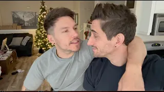 Our little date night at home before the holiday CRAZINESS || Husband & Husband Gay Couple VLOG #370