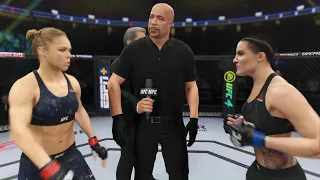 UFC 4 - Ronda Rousey vs. Jennifer Maia - Girl Fights