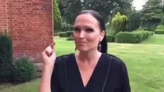 Tarja on Periscope׃ «Tarja says hi!»