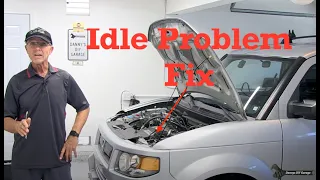 Improving a low fluctuating Idle, Honda Element