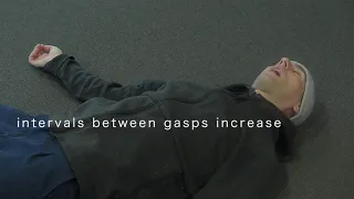 gasping or agonal breathing indicates cardiac arrest