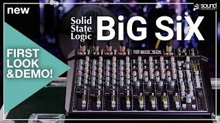 SSL BiG SiX | FIRST LOOK & DEMO! SuperAnalogue Mixer with USB Interface, Bus Compressor & Channel EQ